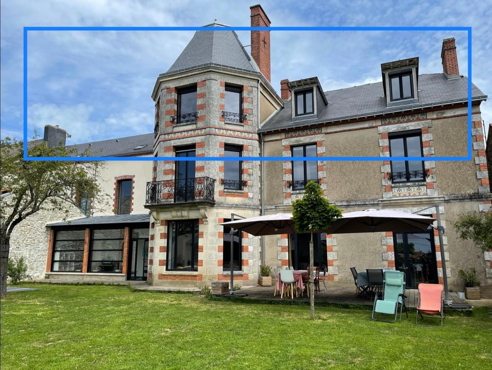 Appartement 160M2 - 2E Etage Maison De Maitre Beaupréau-en-Mauges Exterior photo